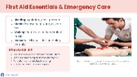 CPR and First Aid Emergency Response Training
