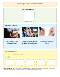 Visual Token Board for Good Choices