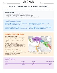 Ancient Empires Quiz