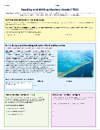 5th Grade STAAR Reading & Writing Mastery Review