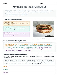 The Sandwich Method Argument Structure