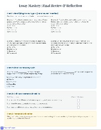 Types of Essays Guide