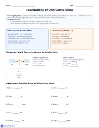 Mastering Measurement and Unit Conversion