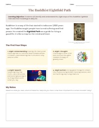 The Eightfold Path