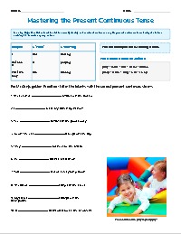 Mastering the Present Continuous Tense