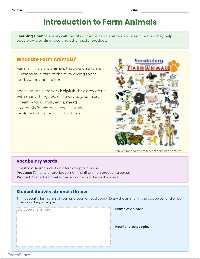 Farm Animals Help Us