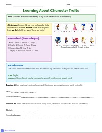 Discovering Character Traits in Literature