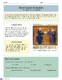 Saint Benedict: Father of Monasteries