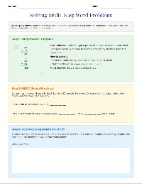 Multi-Step Math Problems