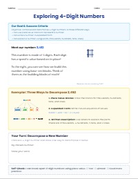 Ways to Build 4-Digit Numbers