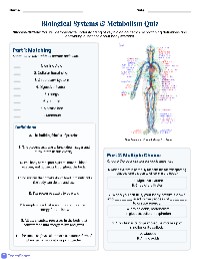 Understanding Biological Systems