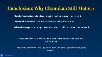 Why Chanukah Still Matters