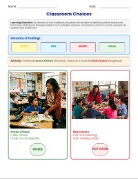 My Classroom Choices Success Workbook