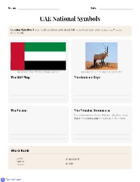 UAE National Symbols Overview