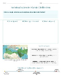Overview of Islamic Civilization