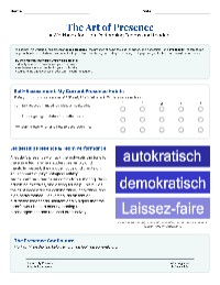 Enhancing Workplace Presence