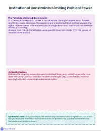 Exit Ticket: Natural Rights and the Purpose of Consent