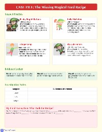 The Case of the Missing Candy Canes