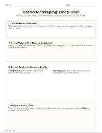 Annual Business Planner and Strategy Workbook