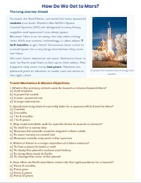 Journey to the Red Planet: Exploring Mars