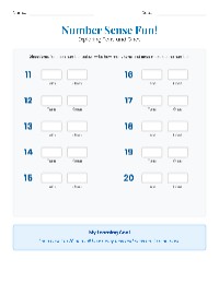 Number Sense and Phonics Activities