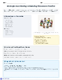 Mastering Strategic Questioning for Teachers