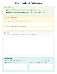Crafting Structured Paragraphs