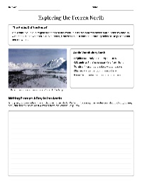 Discovering the Arctic Landscape