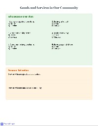 Learning Goods and Services