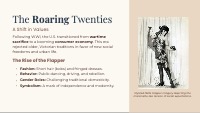 The Roaring Twenties: Culture and Collapse