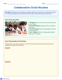 Smooth Transitions: Collaborative Circle