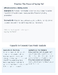 Understanding Consent