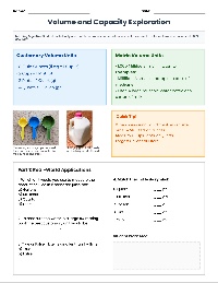 Volume Units Practice Trials