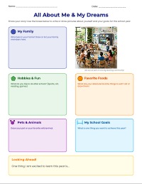 All About Me: Getting to Know You