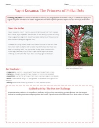 Yayoi Kusama: The Art of Dots