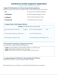 IT English Essentials: Hardware Components