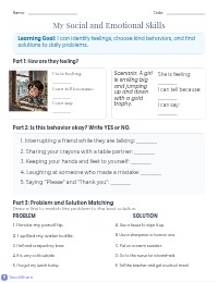 Social Skills and Emotional Awareness Pack