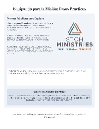 Las Misiones y la Iglesia Local