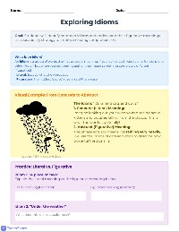 Understanding Idioms