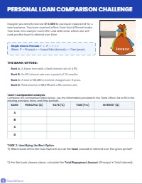 Create it with more real life  examples. Have more clear instructions on the pages