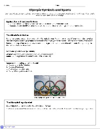 Learning About the Olympic Games