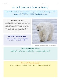 Exploring the Arctic Through Senses