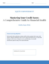 Correct, Build, and Protect Your Credit