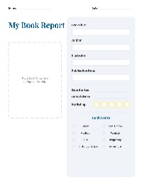 Complete Book Report Template