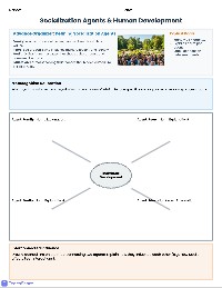 Mapping Socialization: Agents and Identity