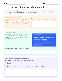 Exploring Text Relationships