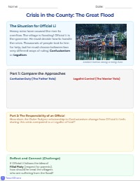 Exit Ticket: Confucianism in Government