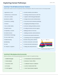 Career Exploration and Discovery Semester Final