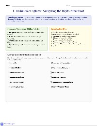 Website Component Scavenger Hunt