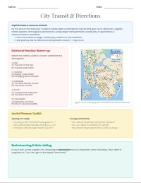 Navigating the City: Public Transportation Skills
